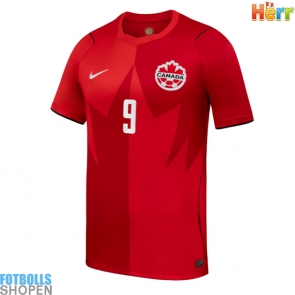 Billiga Kanada Cyle Larin #9 Hemmatröja VM 2026 Kortärmad